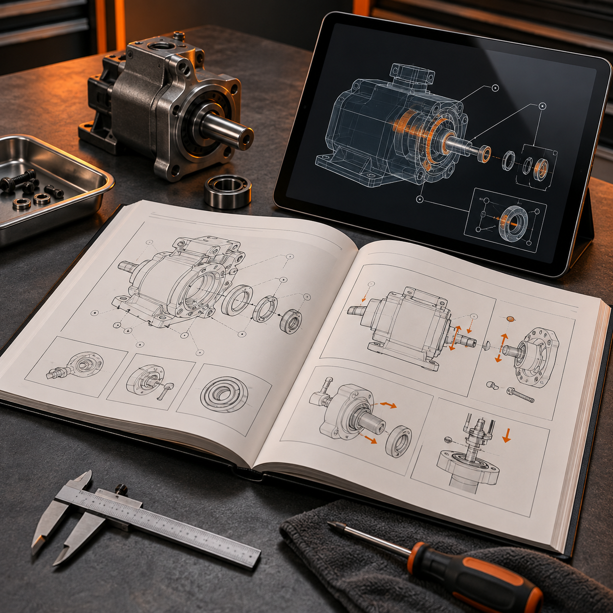 Technical publications and visual SOPs